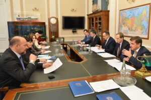 Илья Шестаков и Игорь Орлов обсудили проведение международной конференции по вопросам промысла в Арктике