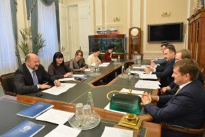 В Росрыболовстве состоялась встреча Ильи Шестакова с губернатором Архангельской области Игорем Орловым