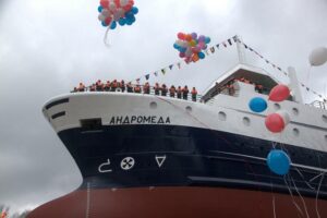 «Андромеда» сошла со стапелей ленинградской «Пеллы»