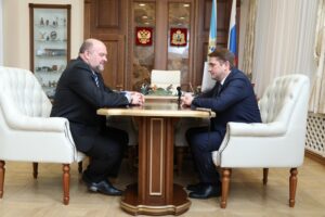 Илья Шестаков посетил с рабочим визитом Архангельскую область