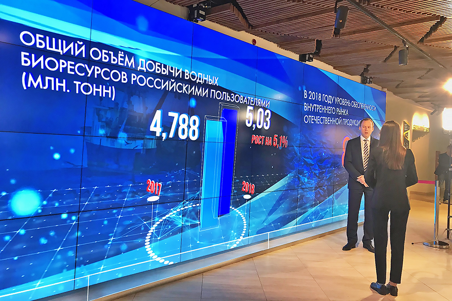 В 2018 году продолжился рост основных показателей рыбной отрасли России