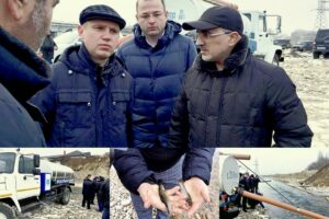 На 70 тысяч экземпляров молоди каспийского лосося пополнились водоемы Северного Кавказа