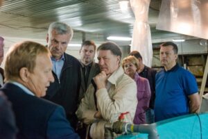 Алексей Гордеев ознакомился с работой Ольского рыбоводного завода в Магадане