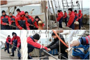 Парусные авралы на паруснике «Седов» (Германия, Киль, 15-18 июля 2016 г.)