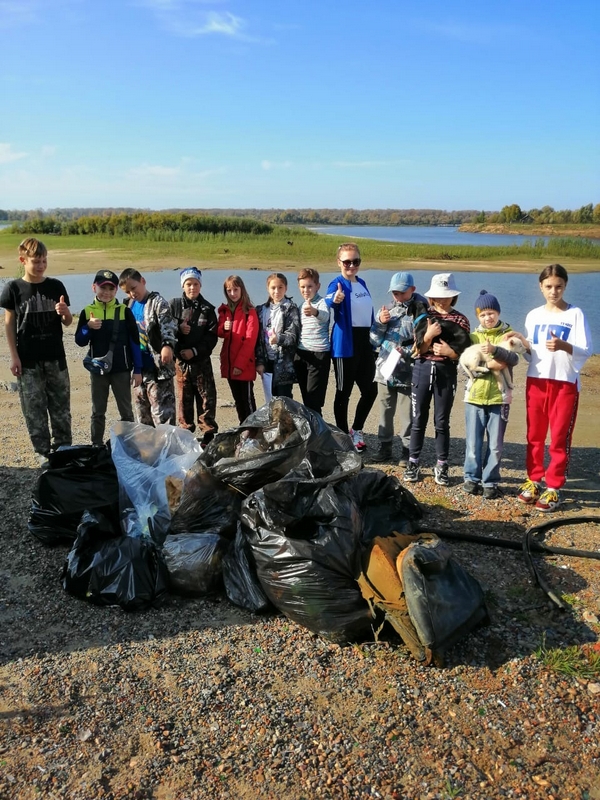 Проведение акции «Чистые берега – чистая река» на территории Колпашевского района