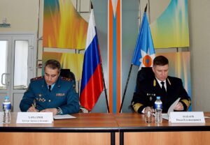 Подписание Соглашения о взаимодействии МЧС России по Тюменской области и Нижнеобского ТУ