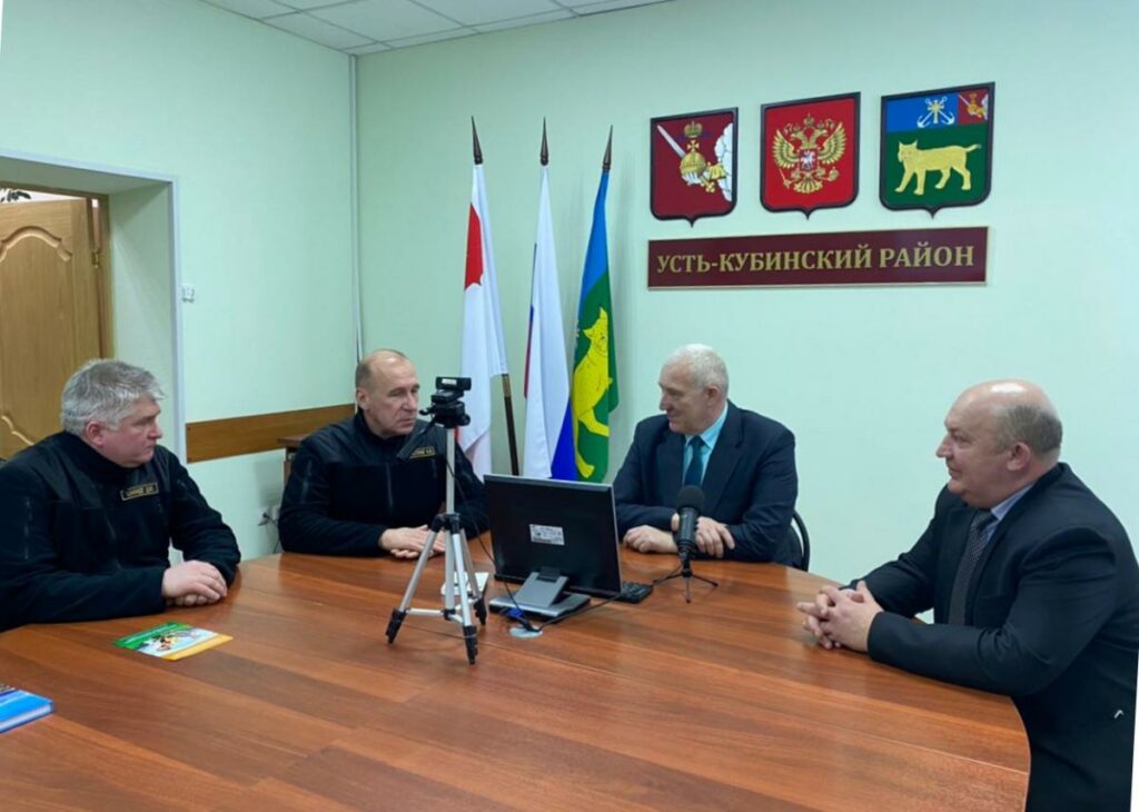 Встреча руководителя Северо-Западного ТУ с главой и руководителем администрации Усть-Кубинского муниципального района