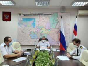 Руководитель Средневолжского ТУ провел совещание с начальствующим составом в режиме ВКС